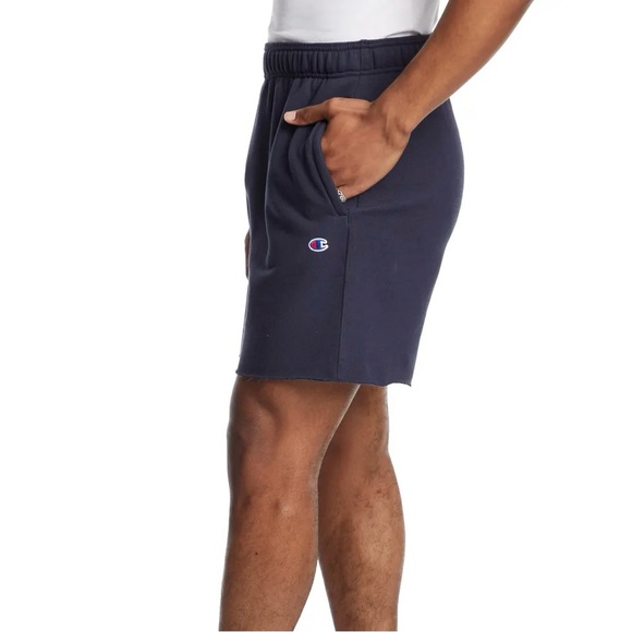 Champion Men's Color Blue 7 Inseam Fleece Shorts Sz  S NWT - Picture 2 of 3